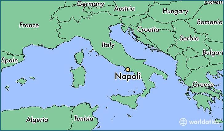 napoli op die kaart